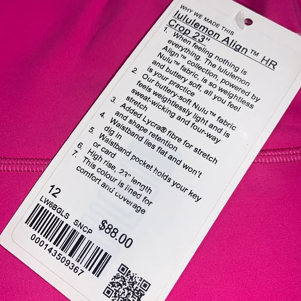 😍lululemon Align High-Rise Crop 23" - Picture 5 of 8